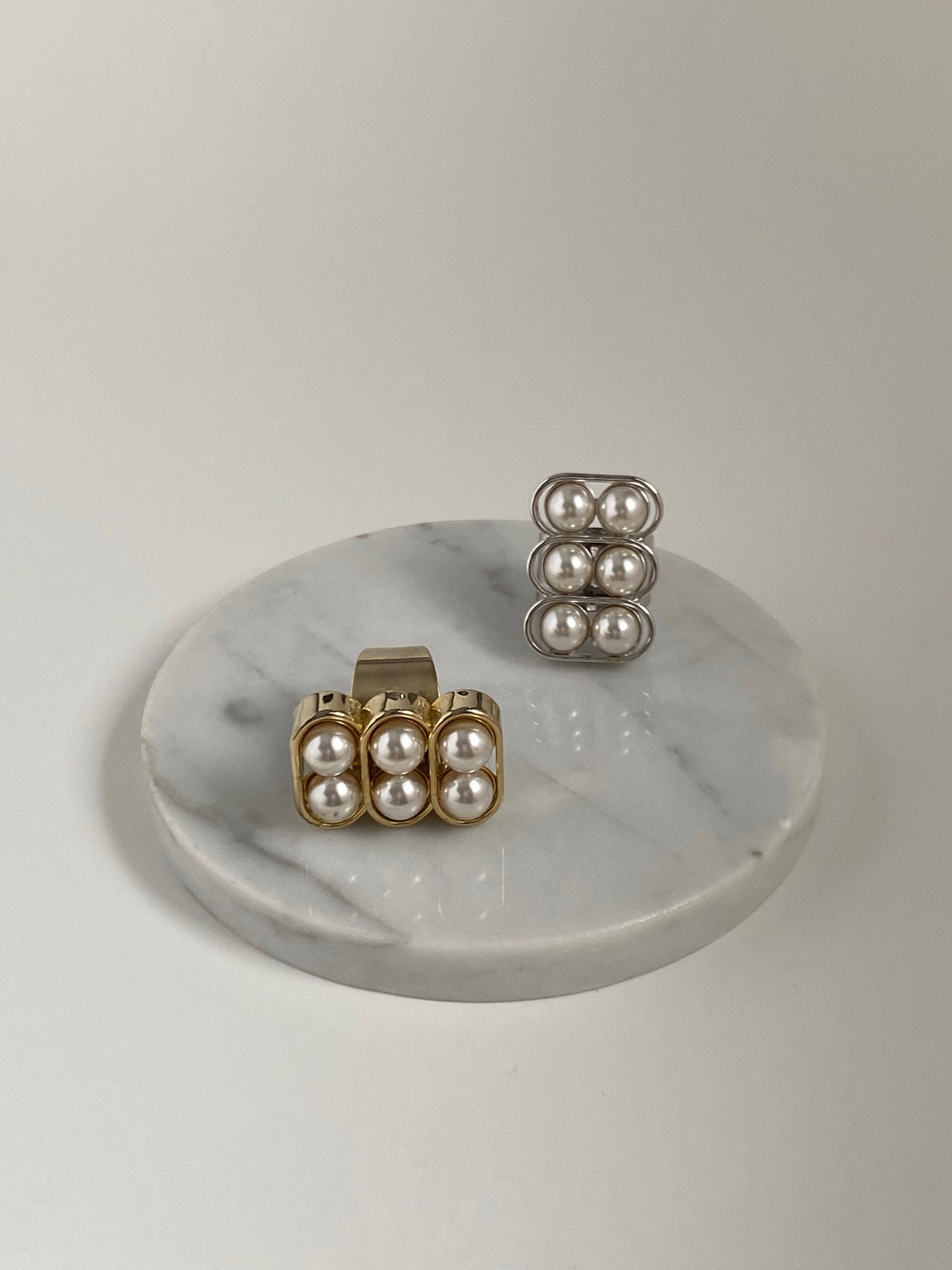 6 Pearls Ring - Gold