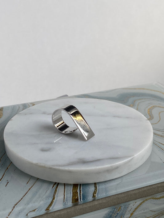 Block away ring - Silver